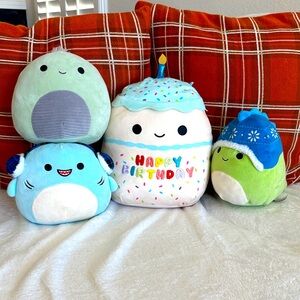 Squishmallows Bundle🤍 EUC